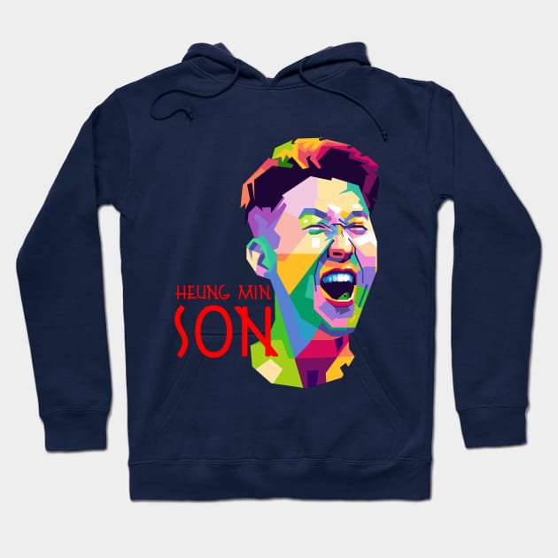 HEUNG MIN SON Hoodie by erikhermawann22